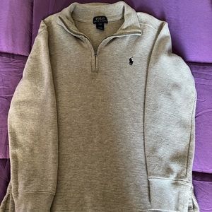 Long sleeve polo shirt